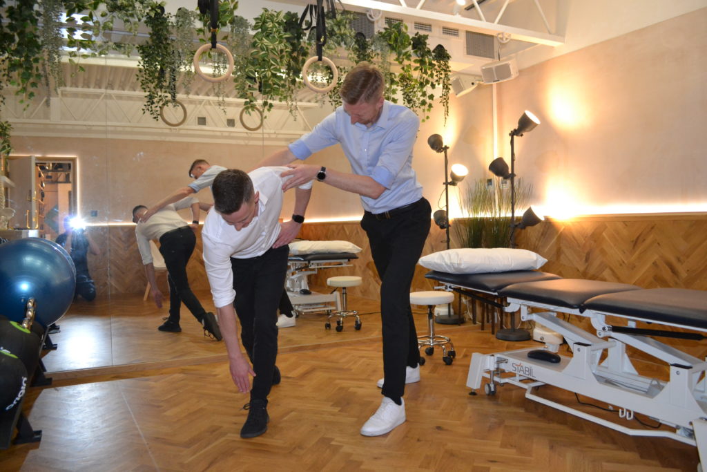 Osteopath exercise