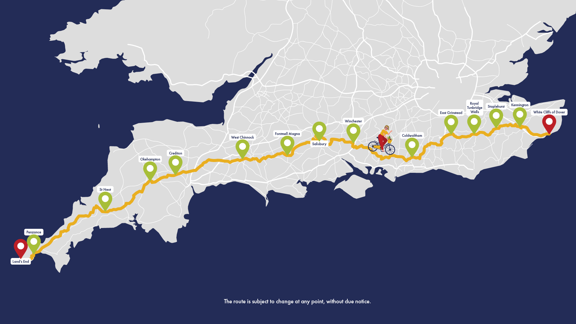 Rosemary Shrager bike route